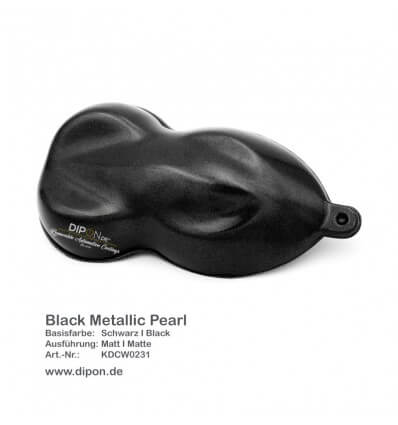 KandyDip® Black Metallic Pearl (KandyDip® Base: Schwarz Matt / Black Matte)