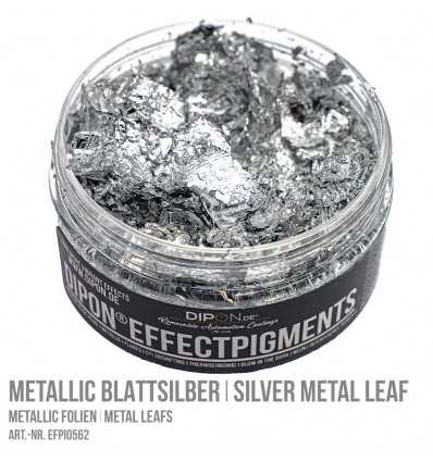 Metallic Blattsilber Silver Metal Leaf