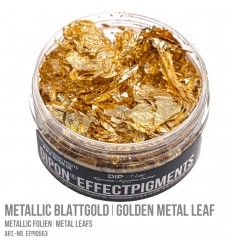 Metallic Blattgold Golden Metal Leaf